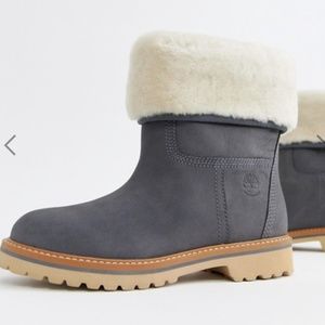 Timberland Charmonix Gargoyle Gray Leather Pull On